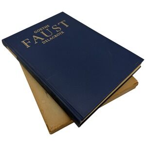 The Limited Editions Club Faust Goethe Delacroix 1932 Hardcover Book Vintage